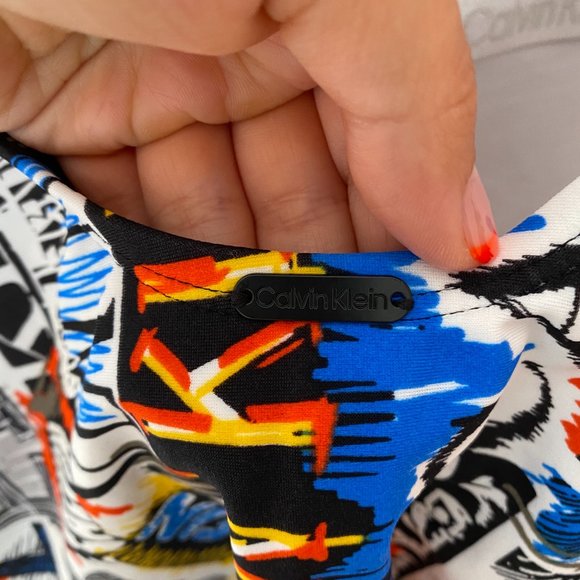 Calvin Klein One Piece Swim Suit - Picture 10 of 11